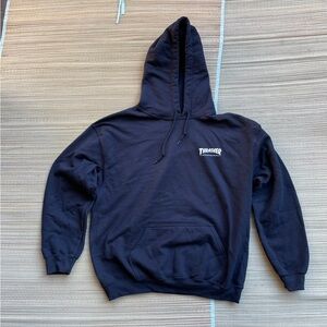 Thrasher Black Hoodie for Men